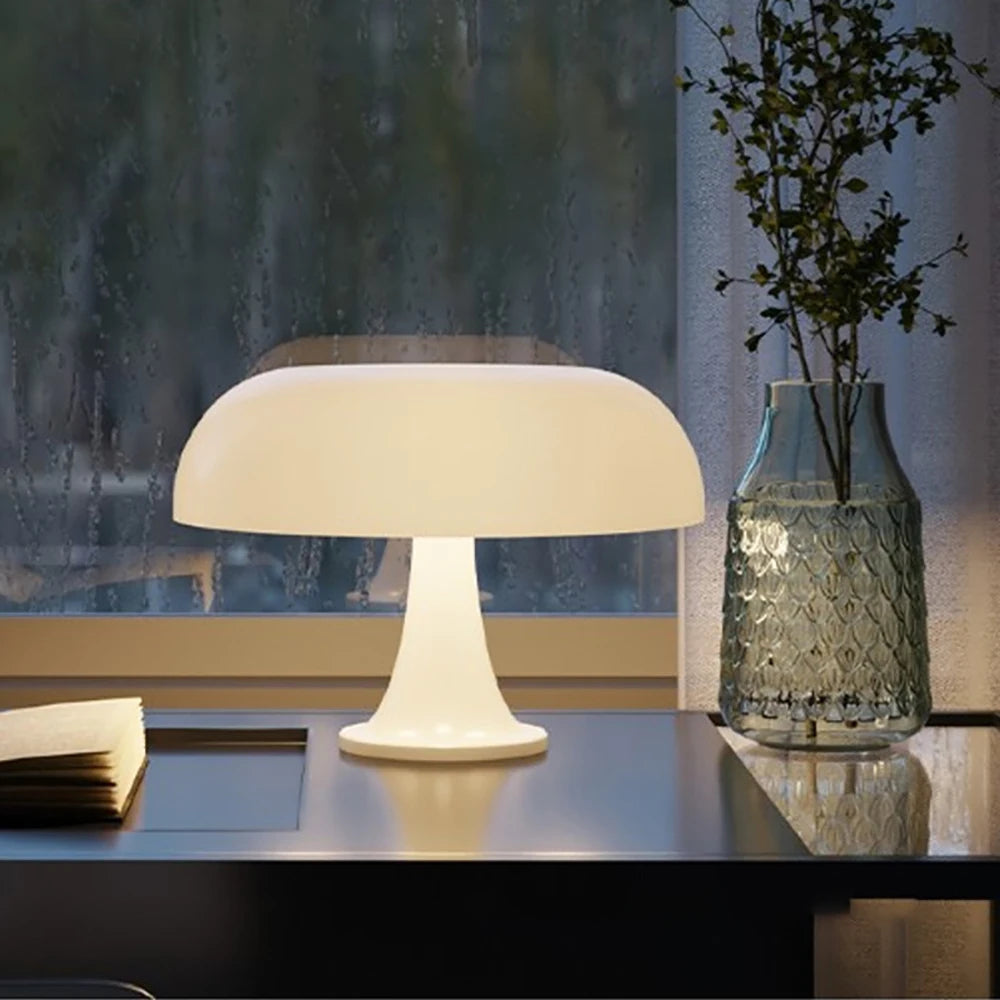 🍄 Classic Mushroom Table Lamp – Timeless Elegance for Your Space